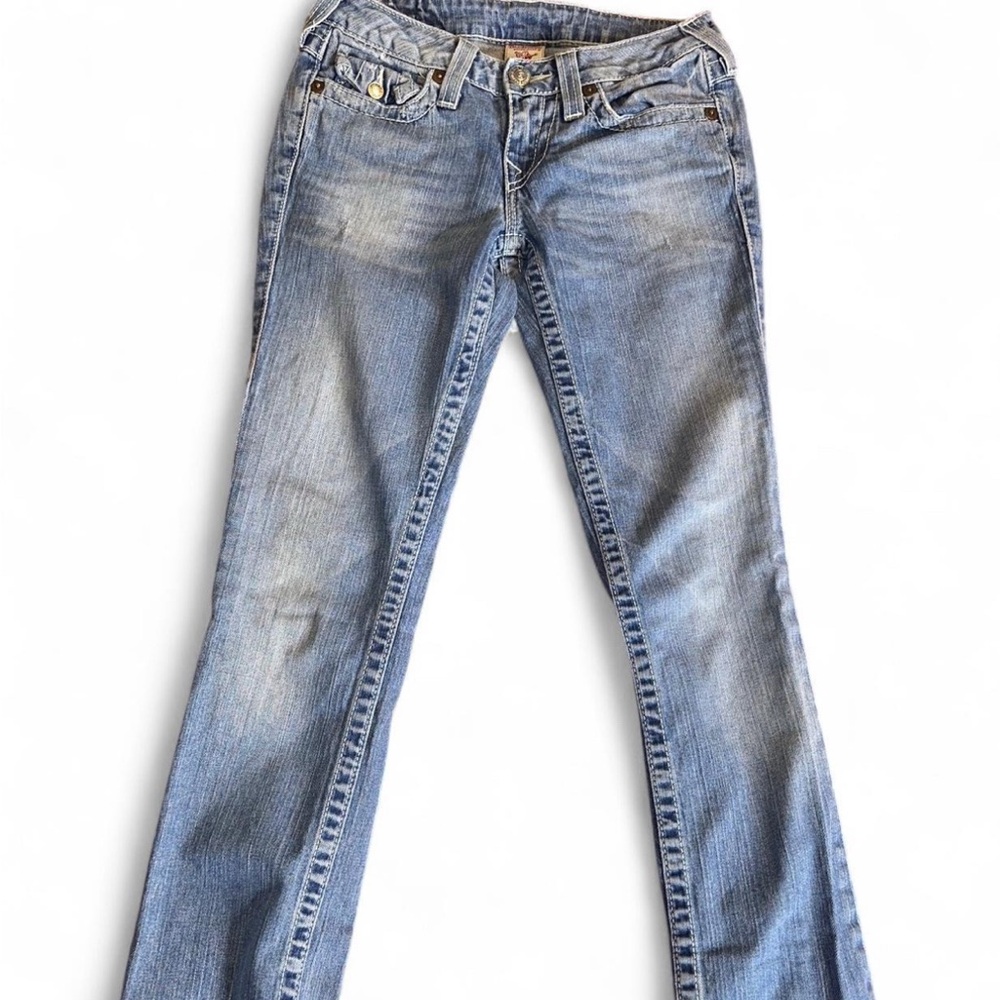 True Religion Vintage Straight Leg Jeans